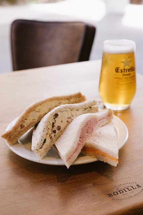 cerveza y sanguichito
